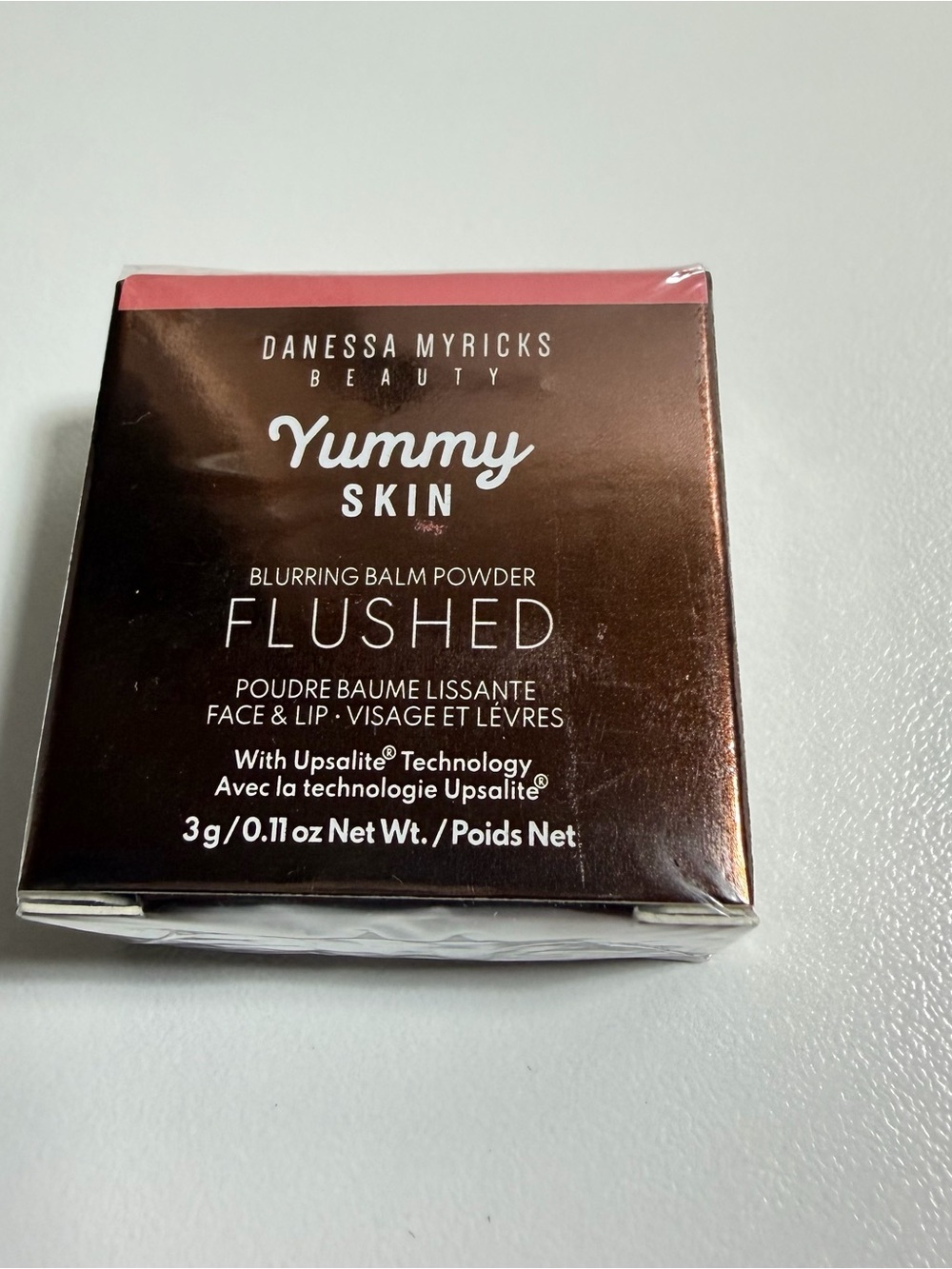 Danessa Myricks yummy skin blurring balm powder flushed in rose&brunch NEW mini